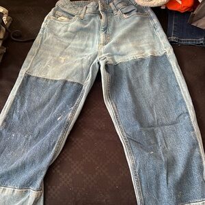 Blue girls denim jeans